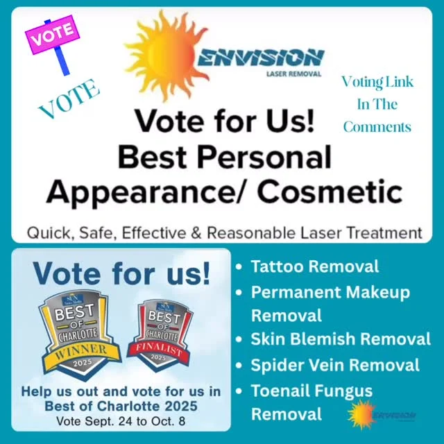 Envision Laser Removal is participating in the Best of Port Charlotte. To our patients and community please VOTE for our company.
https://sunnewspapers2.secondstreetapp.com/og/a05b2cef-8723-4cee-9fde-ceeafeacf25a/gallery/505989327